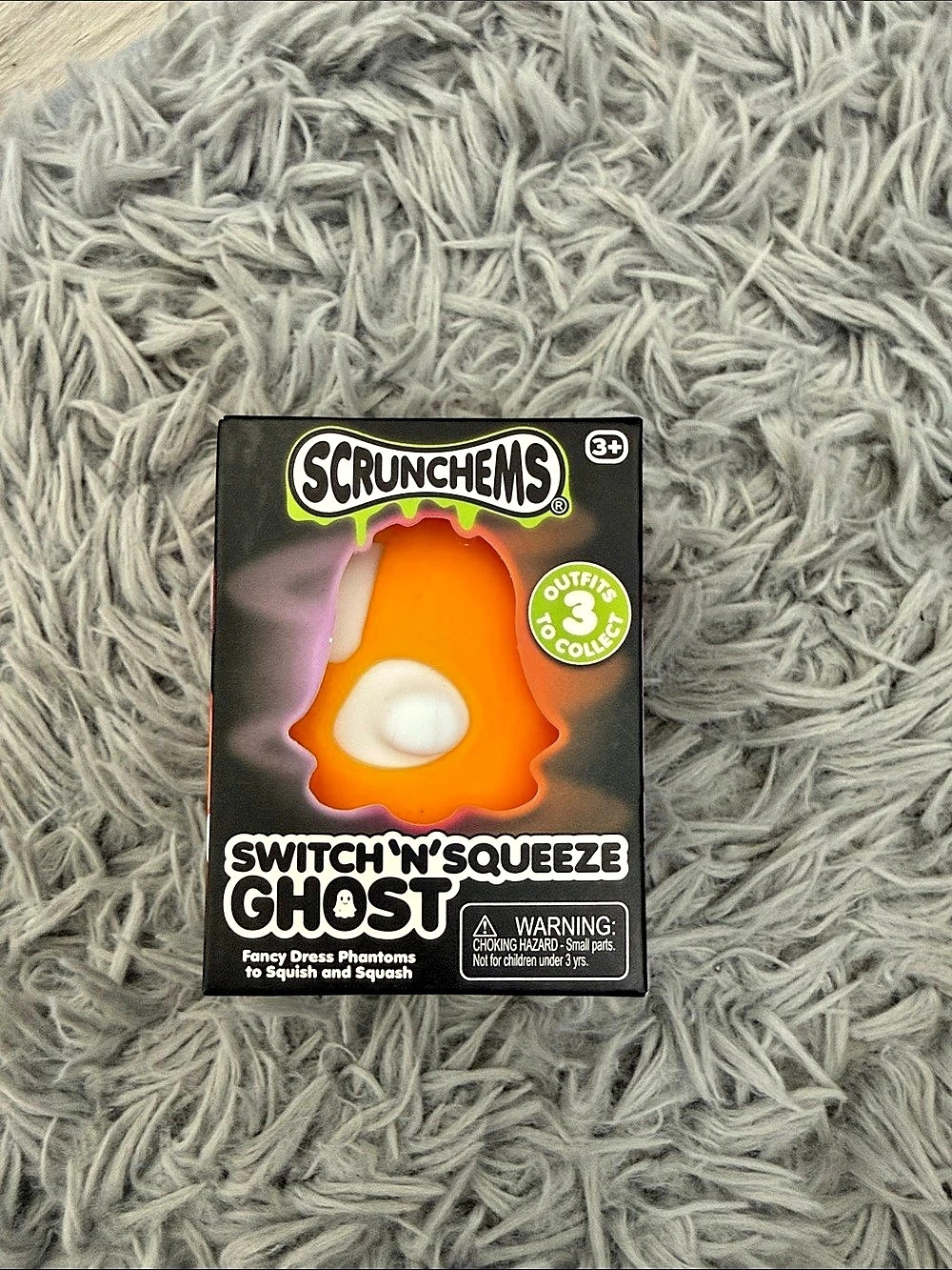 Scrunchems  Switch ’N’ Squeeze Ghost Switch 'N' Squeeze Toy NWT